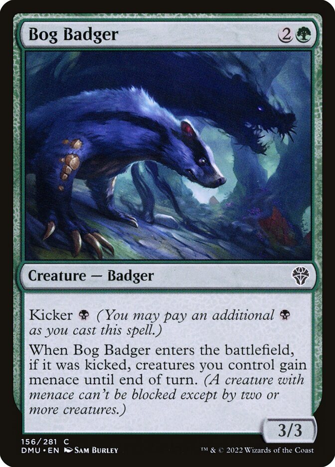 Bog Badger - carta Magic The Gathering