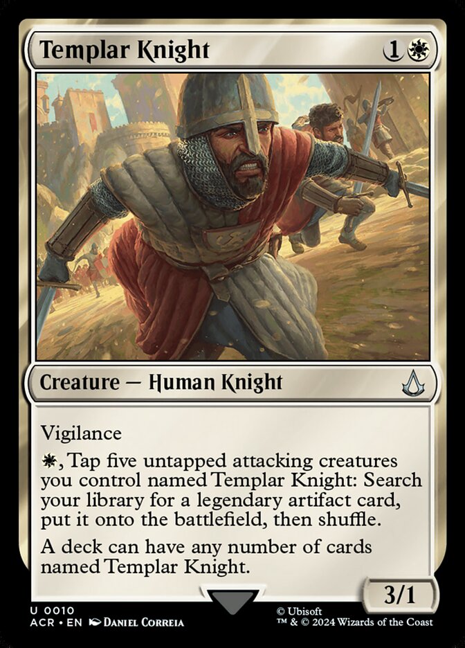 Templar Knight - carta Magic The Gathering
