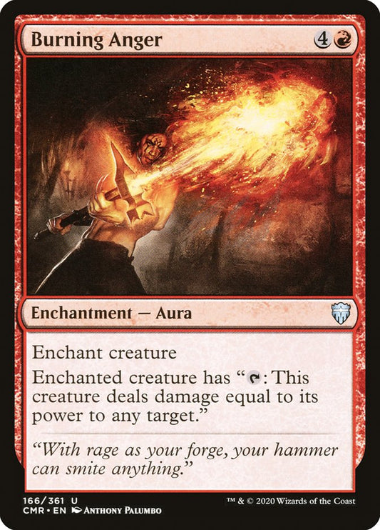 Burning Anger - carta Magic The Gathering
