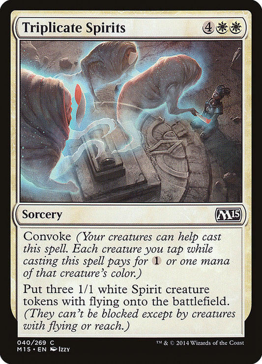 Triplicate Spirits - M15-040-NF-STD