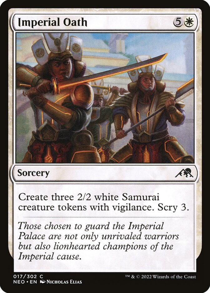 Imperial Oath - carta Magic The Gathering
