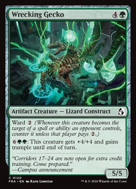 Wrecking Gecko - carta Magic The Gathering