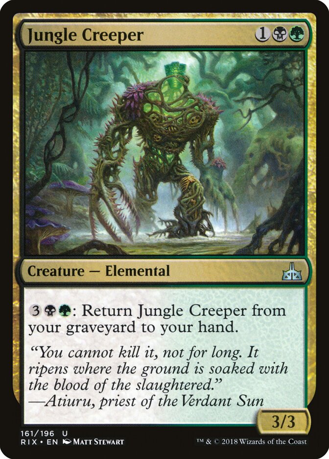 Jungle Creeper - carta Magic The Gathering