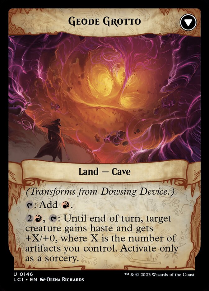 Geode Grotto - carta Magic The Gathering
