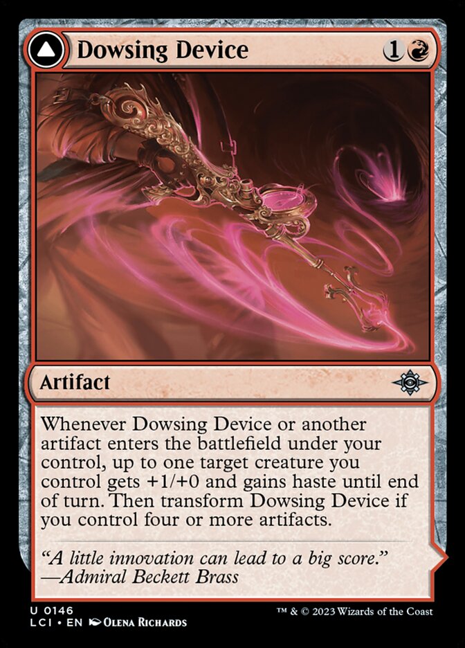 Dowsing Device - carta Magic The Gathering