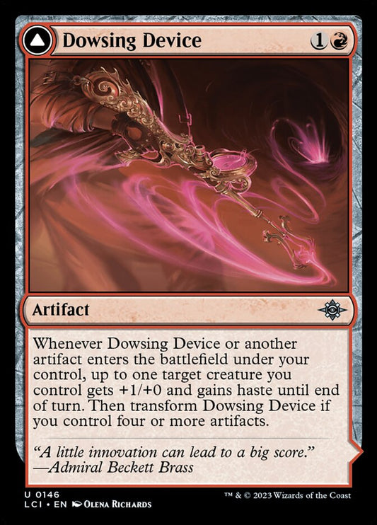 Dowsing Device - carta Magic The Gathering