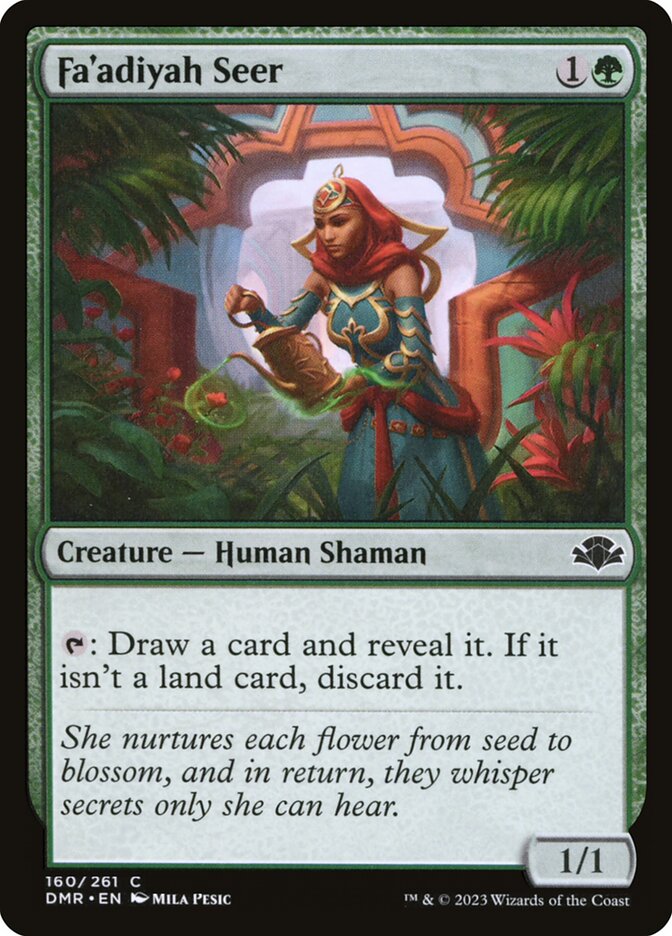 Fa'adiyah Seer - carta Magic The Gathering
