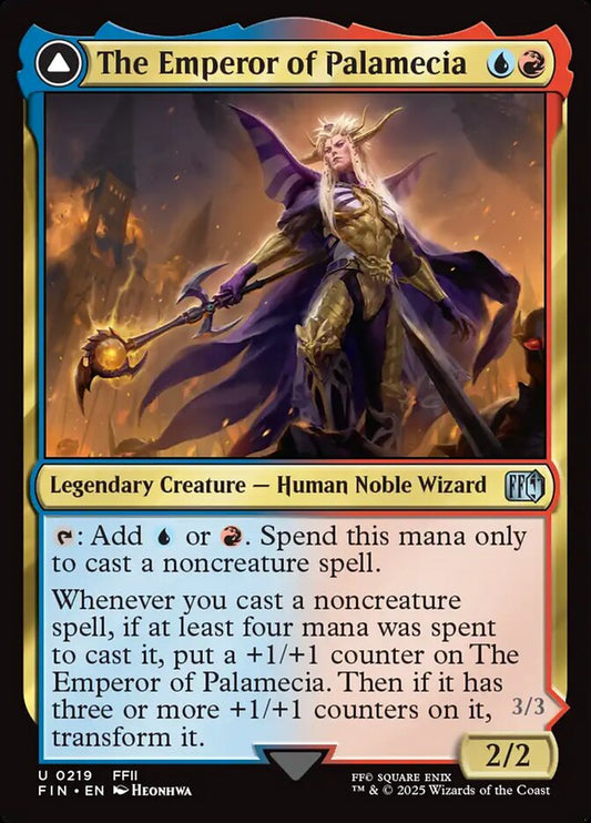 The Emperor of Palamecia - carta Magic The Gathering