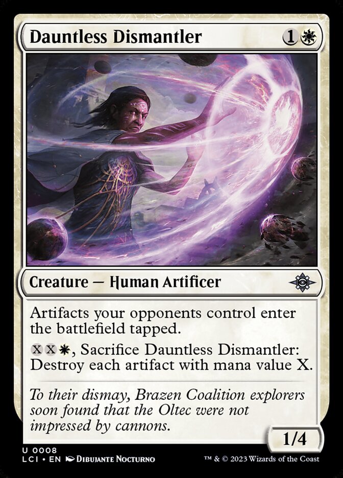 Dauntless Dismantler - carta Magic The Gathering