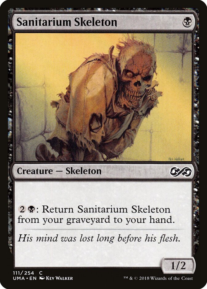 Sanitarium Skeleton - carta Magic The Gathering