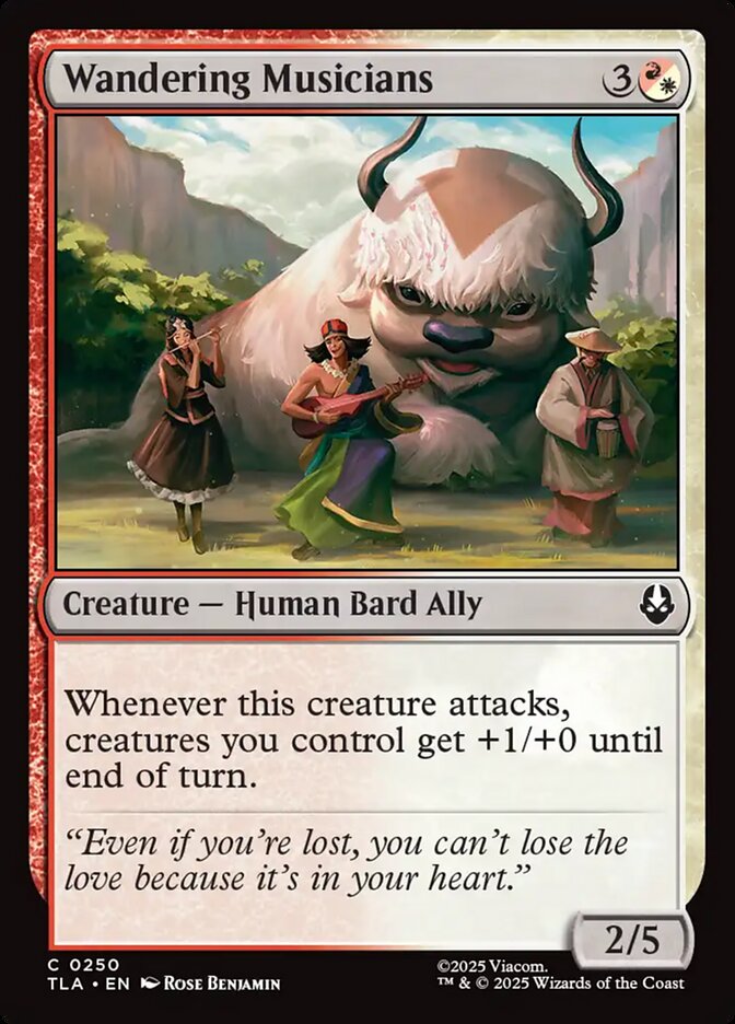 Wandering Musicians - TLA-250-NF-UNI