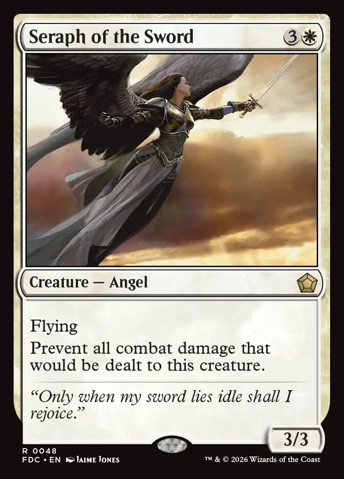 Seraph of the Sword - carta Magic The Gathering