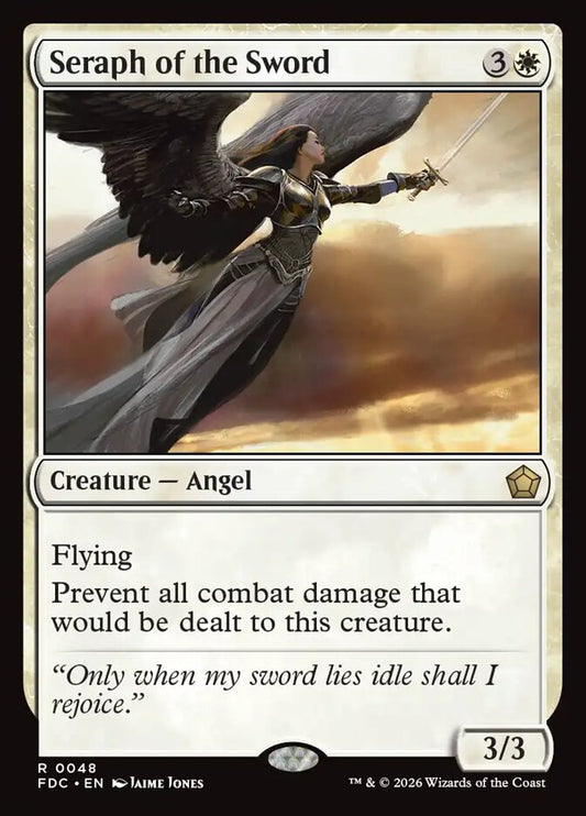 Seraph of the Sword - carta Magic The Gathering