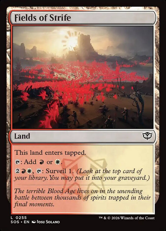 Fields of Strife - SOS-255-NF-STD