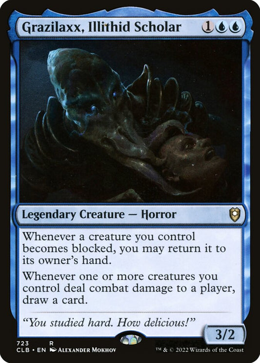 Grazilaxx, Illithid Scholar - CLB-723-NF-LDG