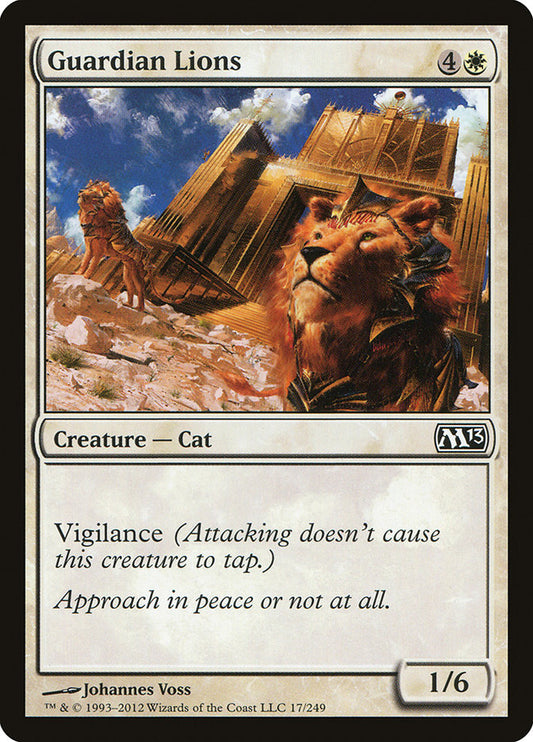 Guardian Lions - M13-017-NF-STD