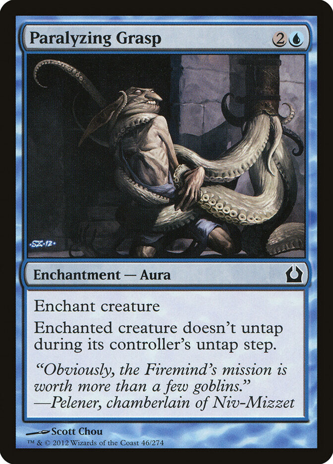 Paralyzing Grasp - carta Magic The Gathering