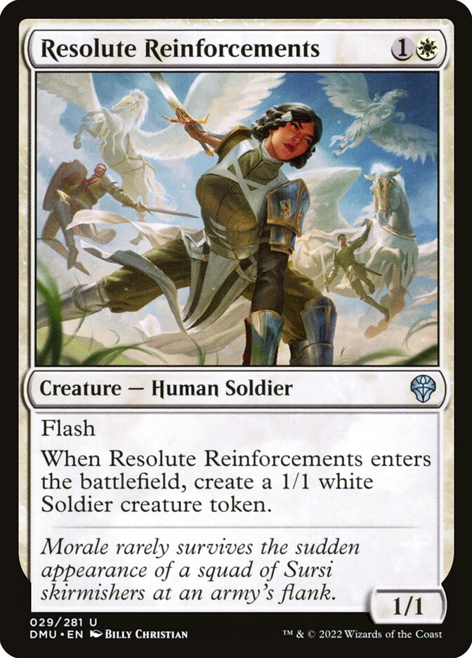 Resolute Reinforcements - DMU-029-NF-STD