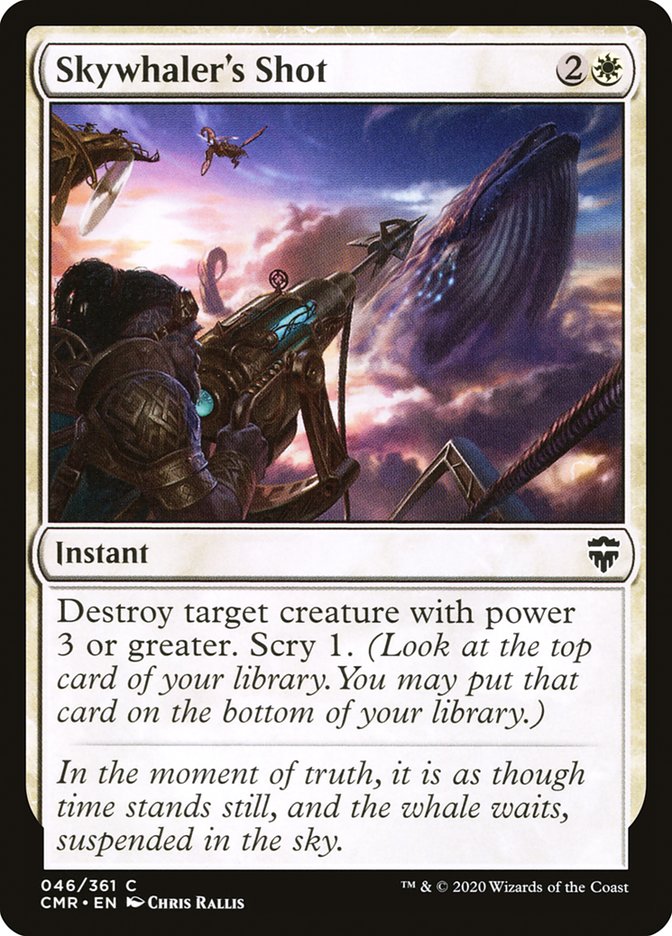 Skywhaler's Shot - CMR-046-NF-STD