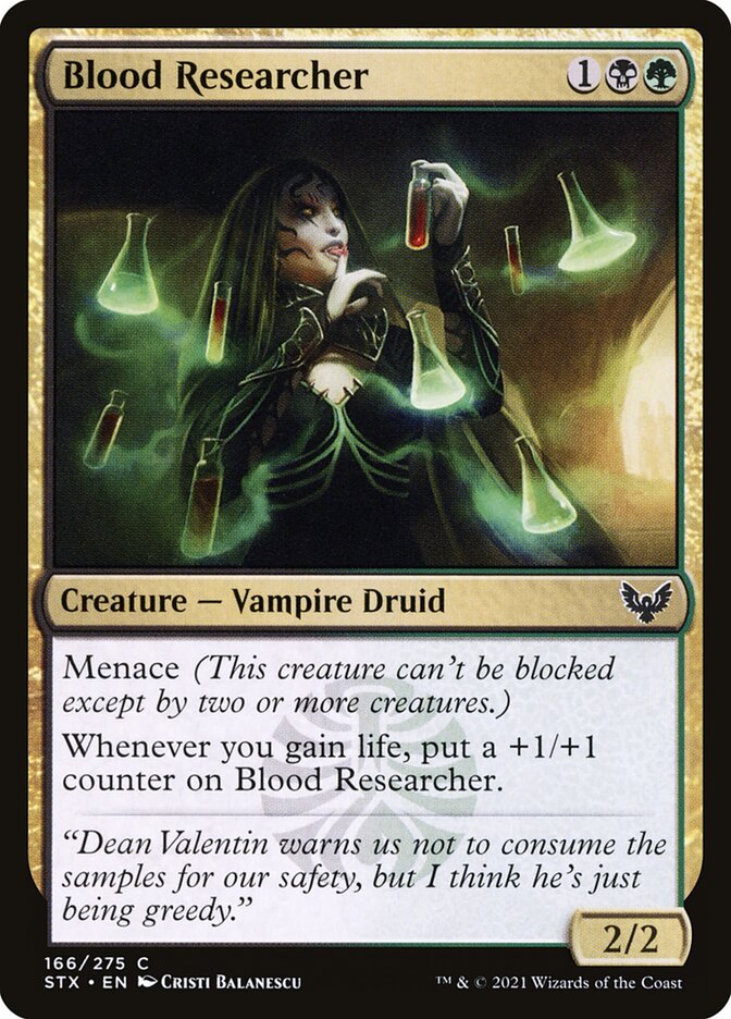 Blood Researcher - carta Magic The Gathering