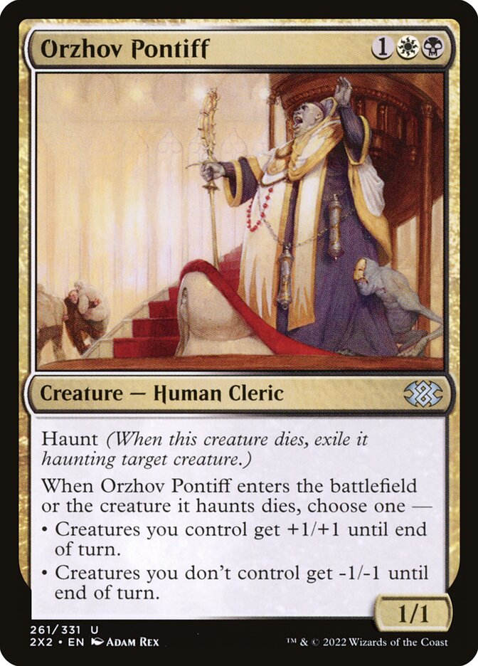 Orzhov Pontiff - carta Magic The Gathering