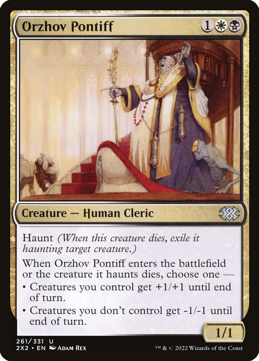 Orzhov Pontiff - carta Magic The Gathering