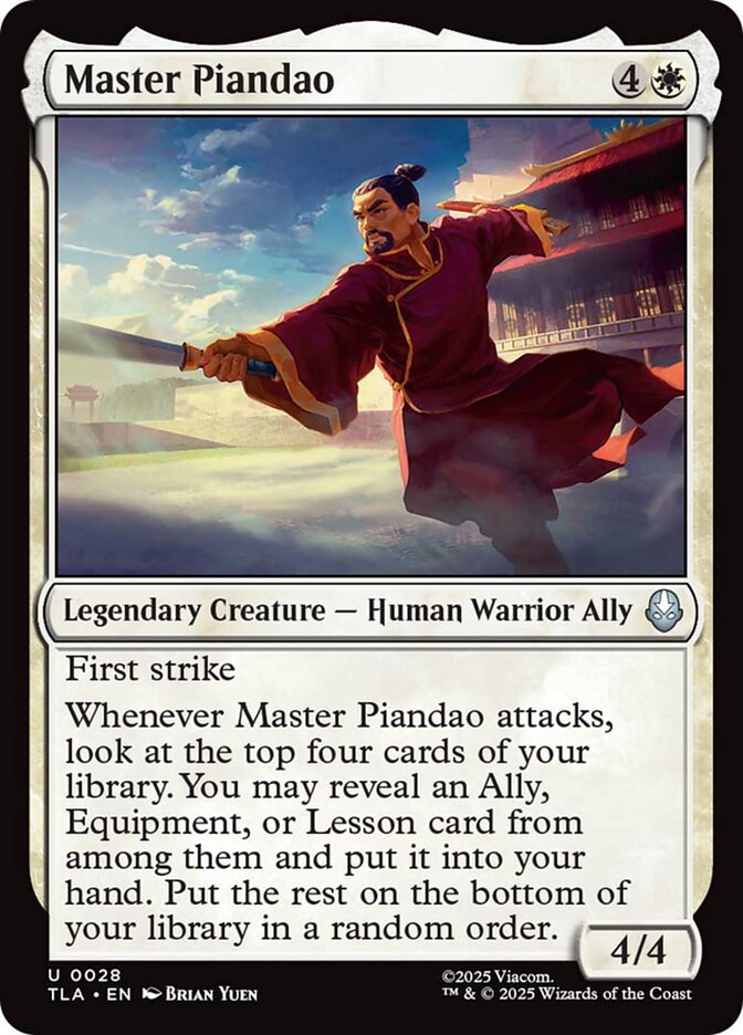 Master Piandao - TLA-028-NF-LDG-UNI