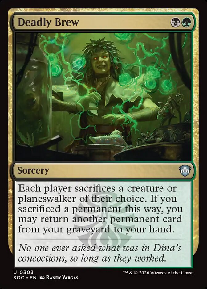 Deadly Brew - carta Magic The Gathering