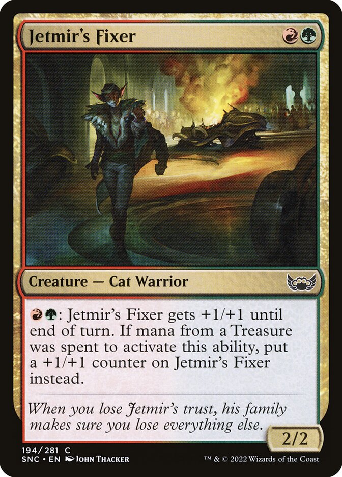 Jetmir's Fixer - carta Magic The Gathering