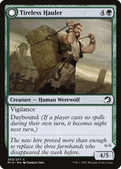 Tireless Hauler - carta Magic The Gathering