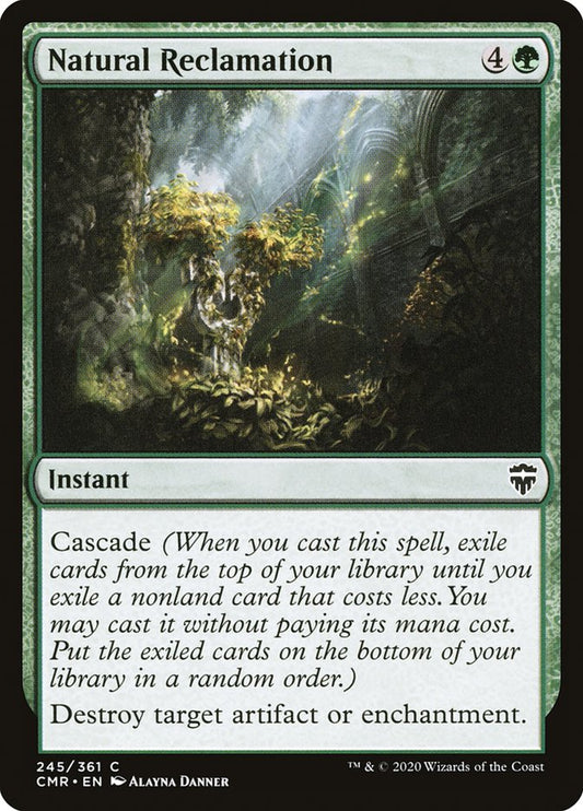Natural Reclamation - carta Magic The Gathering