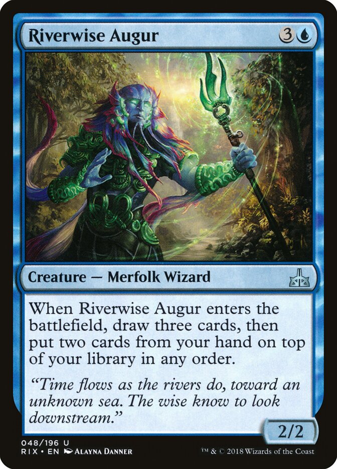 Riverwise Augur - carta Magic The Gathering