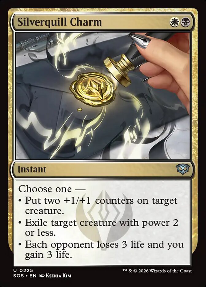Silverquill Charm - SOS-225-NF-STD