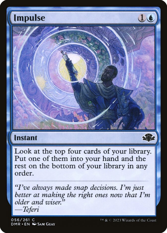 Impulse - carta Magic The Gathering