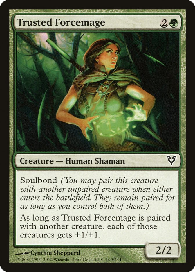 Trusted Forcemage - carta Magic The Gathering