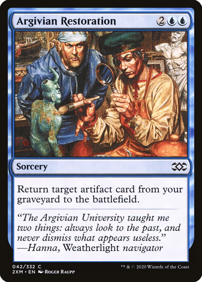 Argivian Restoration - carta Magic The Gathering