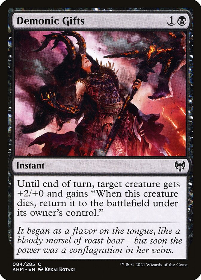 Demonic Gifts - carta Magic The Gathering
