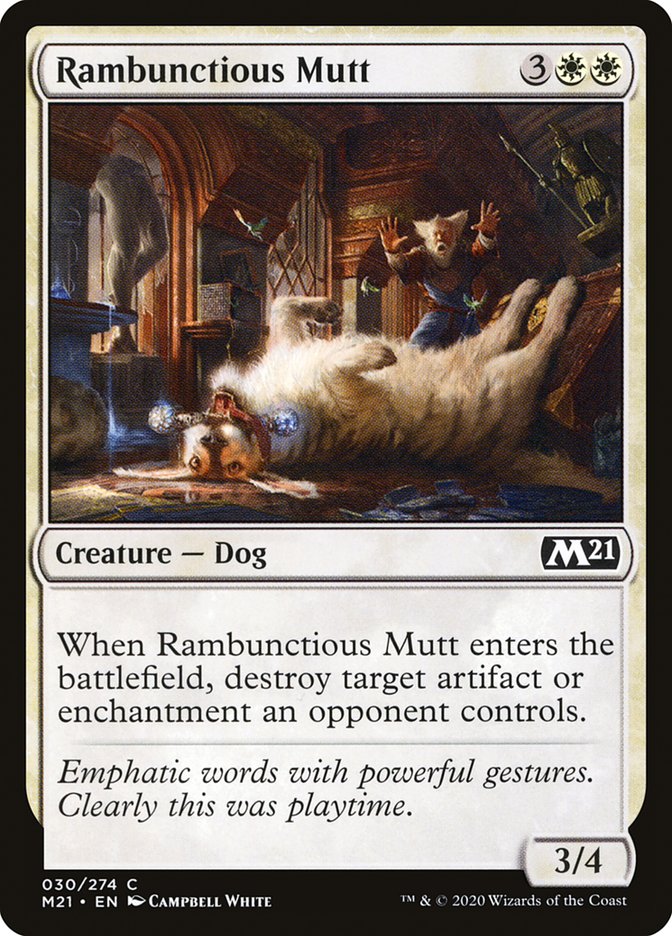 Rambunctious Mutt - M21-030-NF-STD