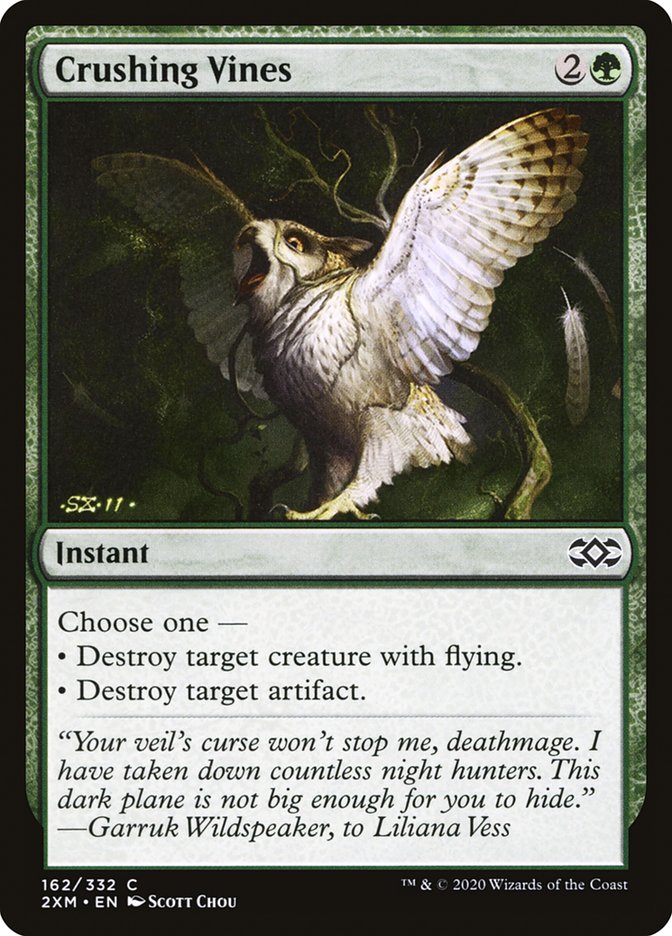 Crushing Vines - carta Magic The Gathering