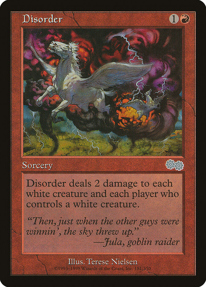 Disorder - carta Magic The Gathering