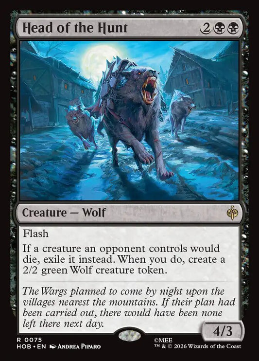 Head of the Hunt - carta Magic The Gathering