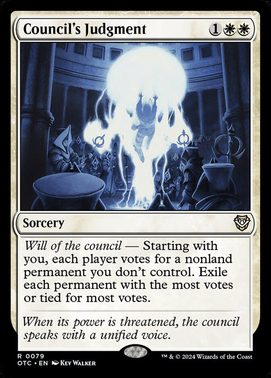 Council's Judgment - carta Magic The Gathering