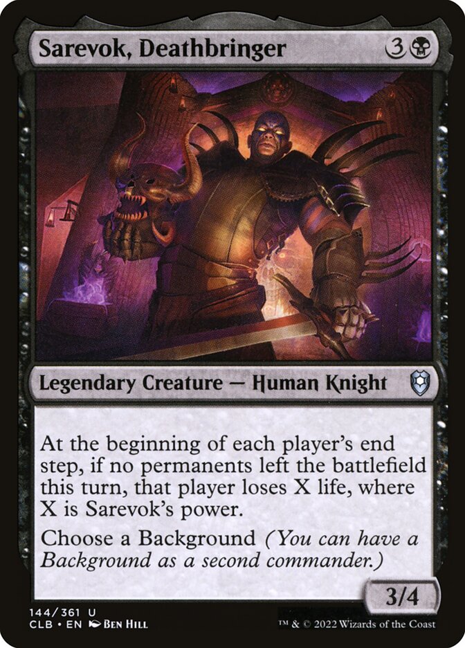 Sarevok, Deathbringer - carta Magic The Gathering