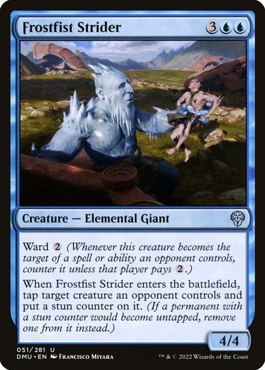 Frostfist Strider - carta Magic The Gathering