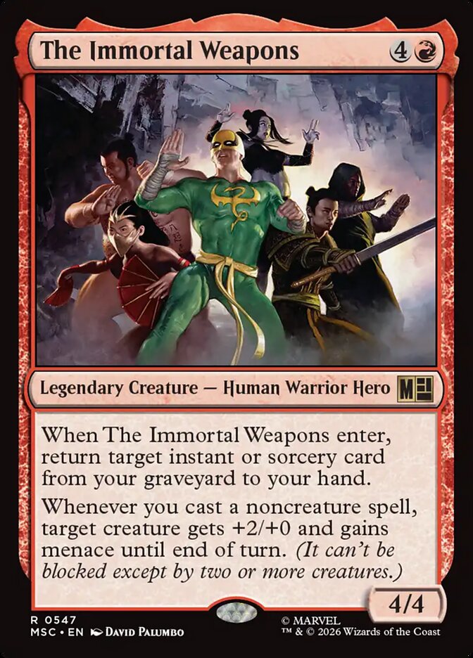 The Immortal Weapons - carta Magic The Gathering