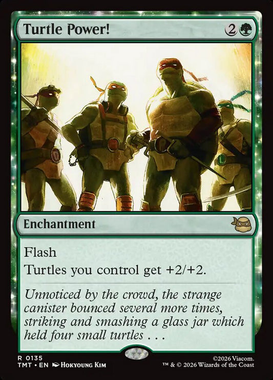 Turtle Power! - TMT-135-NF-ENC-UNI