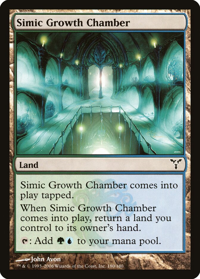 Simic Growth Chamber - carta Magic The Gathering
