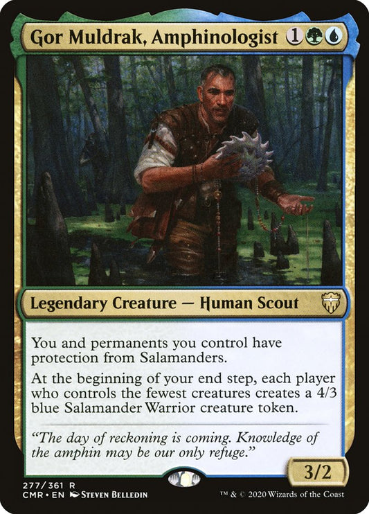Gor Muldrak, Amphinologist - carta Magic The Gathering