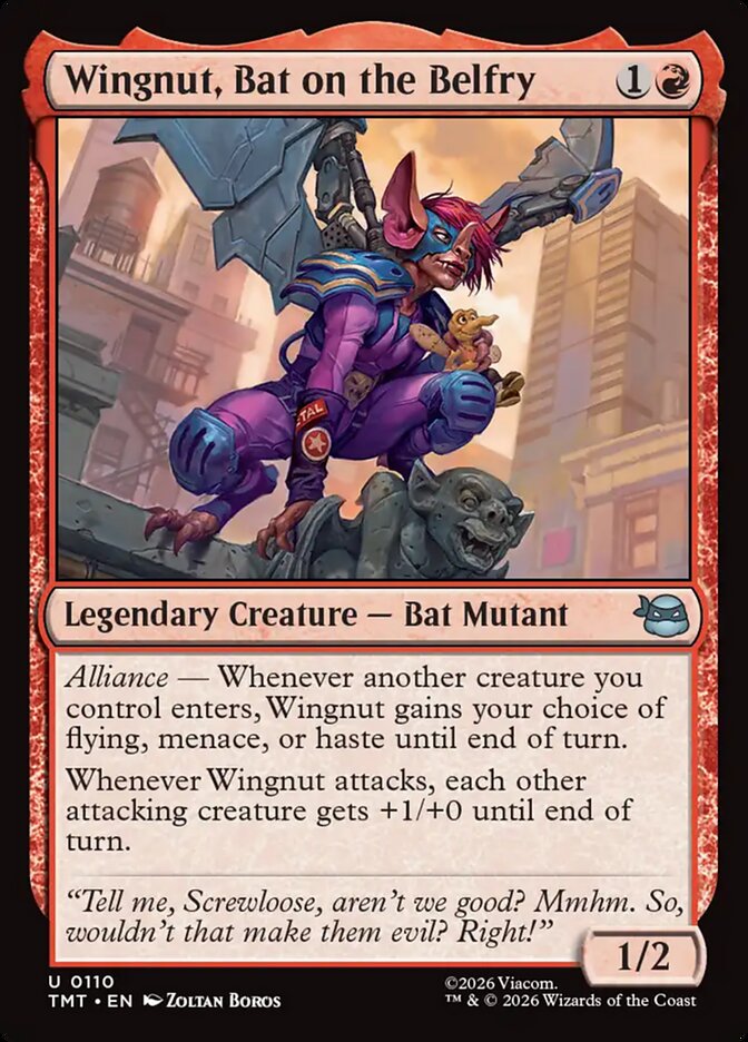 Wingnut, Bat on the Belfry - carta Magic The Gathering