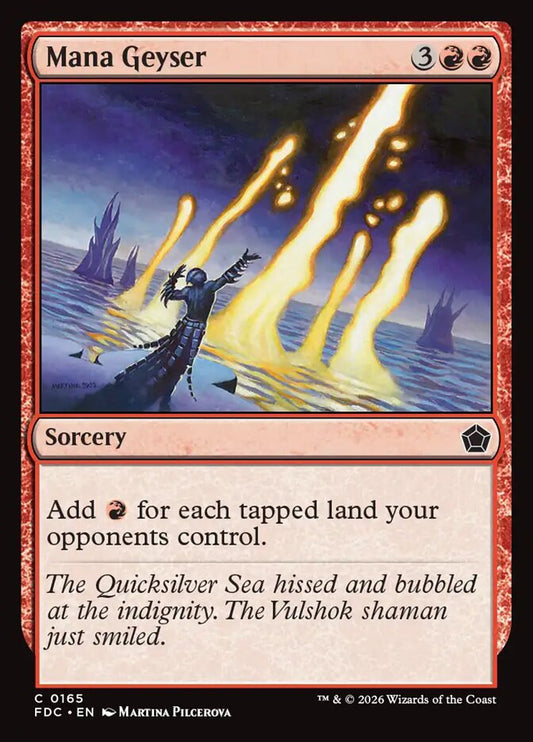 Mana Geyser - carta Magic The Gathering